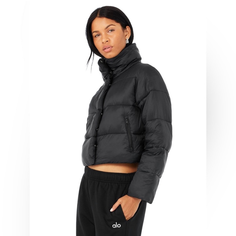 ALO YOGA GOLD RUSH PUFFER size Small